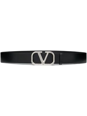 Valentino Garavani ceinture VLogo Signature en cuir - Noir