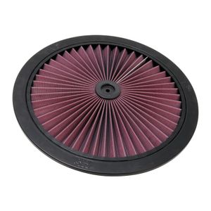 K&N X-Stream deksel 16'' diameter, zwart (66-1601) 661601