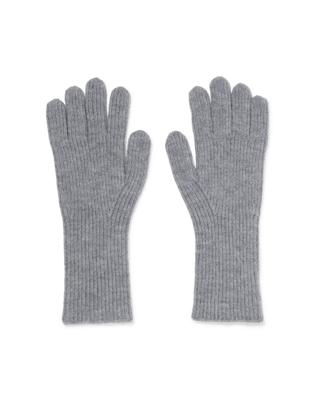 HEMA Dameshandschoenen Rib Grijs Grijs (grijs)