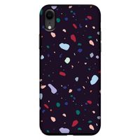 Dark Rounded Terrazzo: iPhone XR Tough Case
