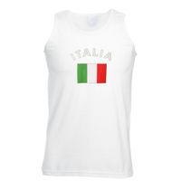 Tanktop met vlag Italie print