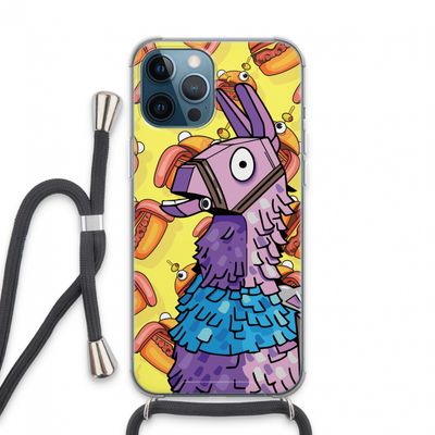 Loot Burger: iPhone 13 Pro Max Transparant Hoesje met koord