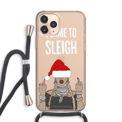 Came To Sleigh: iPhone 11 Pro Transparant Hoesje met koord
