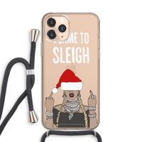Came To Sleigh: iPhone 11 Pro Transparant Hoesje met koord