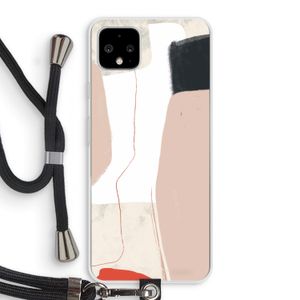 Lava: Pixel 4 XL Transparant Hoesje met koord
