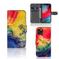 Hoesje Apple iPhone 11 Pro Watercolor Dark