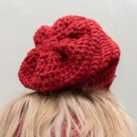 Yarn and Colors Chunky Cheerful Hat Haakpakket 1 Burgundy