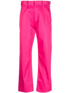 Sofie D'hoore pantalon crop à coupe droite - Rose