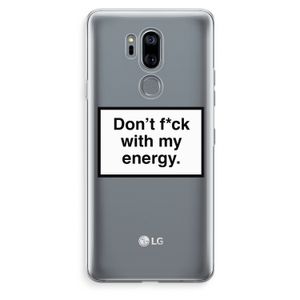 My energy: LG G7 Thinq Transparant Hoesje