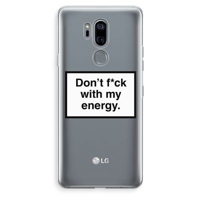 My energy: LG G7 Thinq Transparant Hoesje