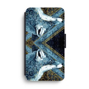 Golden Fox: iPhone XS Max Flip Hoesje