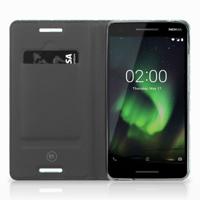 Nokia 2.1 2018 | Bookcase | Cracks Blue