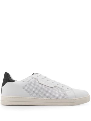 Michael Kors baskets Keating à empiècements perforés - Blanc