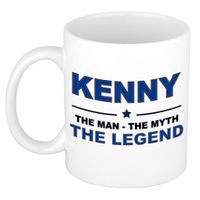 Kenny The man, The myth the legend collega kado mokken/bekers 300 ml