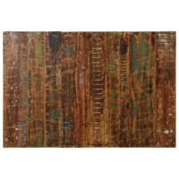 Hoofdbord 120 cm massief gerecycled hout meerkleurig
