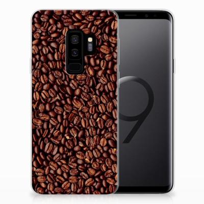 Samsung Galaxy S9 Plus | Siliconen Case | Koffiebonen