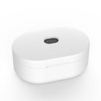 Siliconen Oplaaddoos beschermende case voor Xiaomi Redmi AirDots (wit)