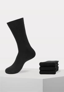 Dames Thermo Bootsocks - 3 Paar - Zwart