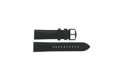 Horlogeband Fossil FS5503 / Neutra Chronograph Leder Zwart 22mm