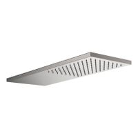 Hoofddouche Tres Selection | 55x21 cm | Rechthoek | RVS look
