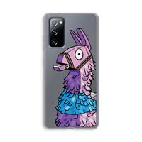 Lama: Samsung Galaxy S20 FE / S20 FE 5G Transparant Hoesje