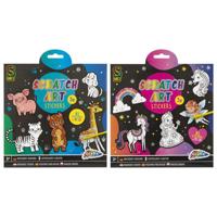 Creative Craft Group Kraskunst stickers - fantasiewereld, 6dlg.