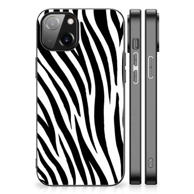 Apple iPhone 13/14 Dierenprint Telefoonhoesje Zebra