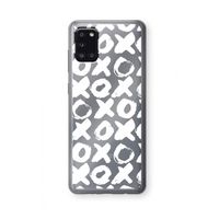 XOXO: Samsung Galaxy A31 Transparant Hoesje