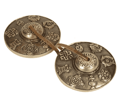 Tingsha&apos;s 8 Voorspoedsymbolen (150 gram)
