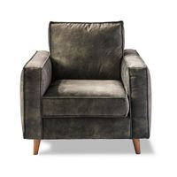 Rivièra Maison Fauteuil 'Kendall' Velvet, kleur Ivy