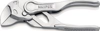 Knipex Sleuteltang | lengte 100 mm spanwijdte 21 mm | verchroomd bedrukt ruw oppervlak | 1 stuk - 86 04 100 - 86 04 100