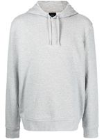 Armani Exchange hoodie à logo imprimé - Gris