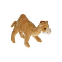 Cornelissen Knuffel dromedaris - bruin - 22 cm - pluche - knuffeldier - woestijndier