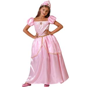 Prinsessen verkleed jurk - roze - luxe prinsessenjurk - voor kinderen