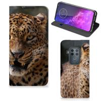 Motorola One Zoom | Hoesje maken | Luipaard Motorola One Zoom | Hoesje maken | Luipaard
