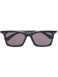Balenciaga Eyewear Zonnebril met rechthoekig montuur - Zwart