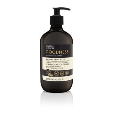 Hand wash goodness lemongrass & ginger 500 Milliliter