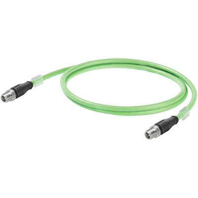 Weidmüller 1463640030 Sensor/actuator dataconnector M12 Aantal polen (sensoren): 8 Stekker, recht 3.00 m 1 stuk(s)