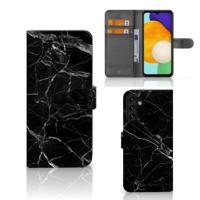 Samsung Galaxy A04s | Samsung Galaxy A13 5G | Bookcase | Marmer Zwart - Origineel Cadeau Vader