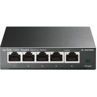 TP-LINK TL-SG105S Unmanaged L2 Gigabit Ethernet (10/100/1000) Zwart netwerk-switch - thumbnail