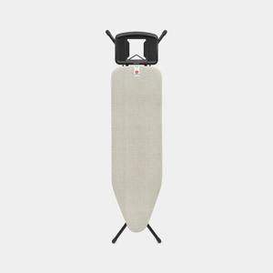 "Brabantia Strijkplank B met Strijkijzerhouder 124 x 38 cm - Denim Grey "