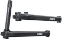 RADIO bmx crank "am" bmx crank "am" 3 pcs.w.bot.bracket,black