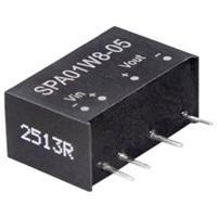 MEAN WELL SPA01W8-15 DC/DC-converter 15 V 0.067 A 1 W Inhoud 1 stuk(s)