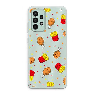Chicken 'n Fries: Samsung Galaxy A52s 5G Transparant Hoesje