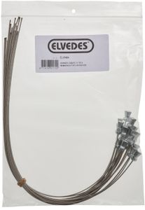 Elvedes RVS binnenkabel Ø1.5 mm L=400mm (20 stuks in zakje)