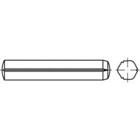 TOOLCRAFT TO-5437599 Cilindrische kerfstift 6 mm Staal 100 stuk(s) - thumbnail