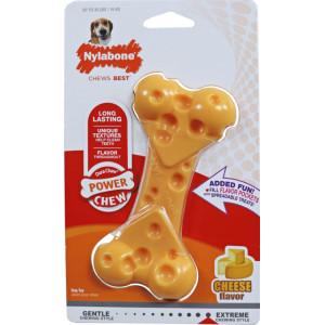 Nylabone Power Chew nylon kauwbot hond (kaassmaak) Medium