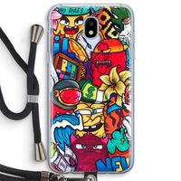 No Rules: Samsung Galaxy J5 (2017) Transparant Hoesje met koord