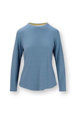 Pip Studio Tom Top Lange Mouw Melee Blauw L
