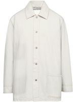 Maison Margiela surchemise en jean Selvedge - Blanc